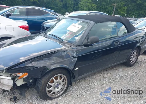 2000 Saab 9-3 z USA, uszkodzony, nr VIN YS3DD78H0Y7017076